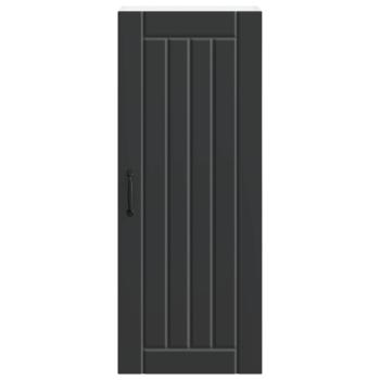 Küchenhängeschrank Schwarz 40 x 31 x 100 cm Holzwerkstoff