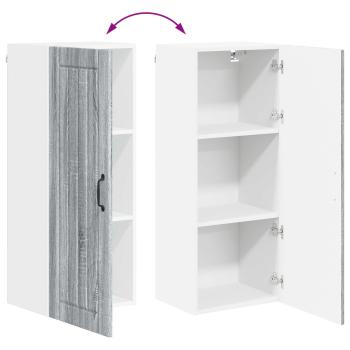 Küchenhängeschrank Graues Sonoma 40 x 31 x 100 cm Holzwerkstoff