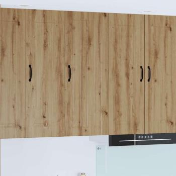 ARDEBO.de - Küchenhängeschrank Artisan-Eiche 40 x 31 x 100 cm Holzwerkstoff