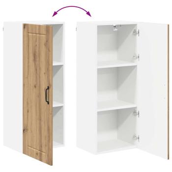 Küchenhängeschrank Artisan-Eiche 40 x 31 x 100 cm Holzwerkstoff