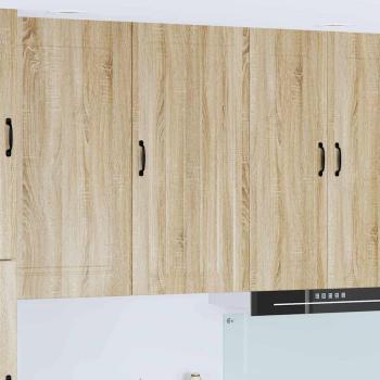 ARDEBO.de - Küchenhängeschrank Sonoma-Eiche 50 x 31 x 100 cm Holzwerkstoff