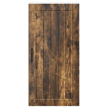 Küchenhängeschrank mit Regal Geräucherte Eiche 50 x 31 x 100 cm