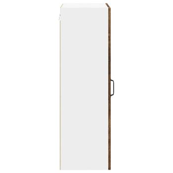 Küchenhängeschrank mit Regal Geräucherte Eiche 50 x 31 x 100 cm