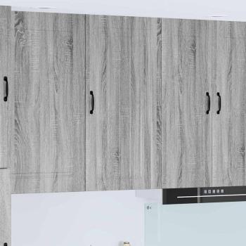 ARDEBO.de - Küchenhängeschrank Graues Sonoma 50 x 31 x 100 cm Holzwerkstoff