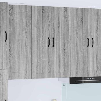 ARDEBO.de - Küchenhängeschrank Graues Sonoma 60 x 31 x 100 cm Holzwerkstoff
