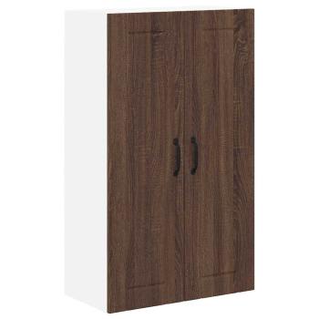 Küchenhängeschrank mit Tür Braun Eichen-Optik 60 x 31 x 100 cm