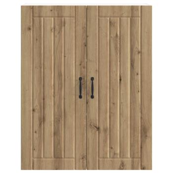 Küchenhängeschrank Artisan-Eiche 80 x 31 x 100 cm Holzwerkstoff