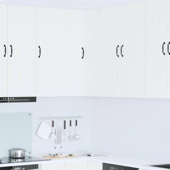 ARDEBO.de - Küchenhängeschrank mit Tür Weiß 57 x 57 x 100 cm Holzwerkstoff