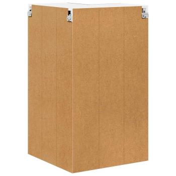 Küchenhängeschrank Schwarz 57 x 57 x 100 cm Holzwerkstoff