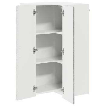 Küchenhängeschrank Graues Sonoma 57 x 57 x 100 cm Holzwerkstoff