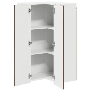 Küchenhängeschrank mit Tür Braun Eichen-Optik 57 x 57 x 100 cm