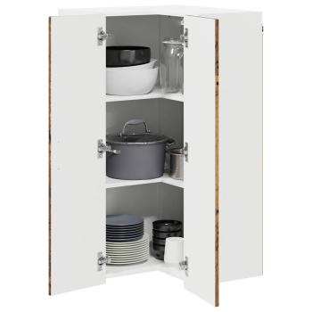 Küchenhängeschrank Altholz 57 x 57 x 100 cm Holzwerkstoff