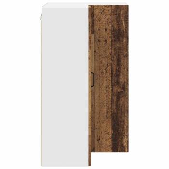 Küchenhängeschrank Altholz 57 x 57 x 100 cm Holzwerkstoff