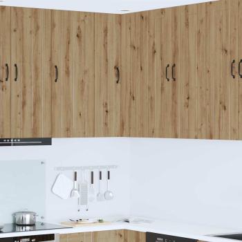 ARDEBO.de - Küchenhängeschrank Artisan-Eiche 57 x 57 x 100 cm Holzwerkstoff