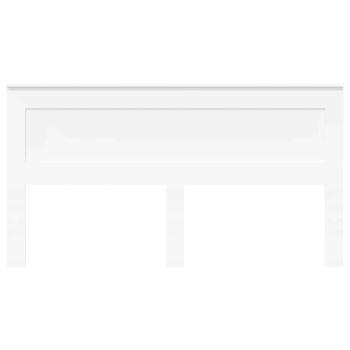 Kopfteil mit Kopfteil Weiß 180 cm Holzwerkstoff