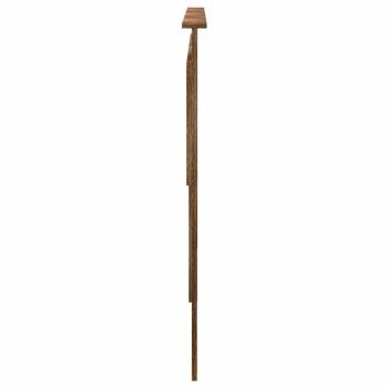 Kopfteil mit Kopfteil Geräucherte Eiche 180 cm Holzwerkstoff