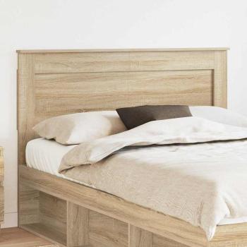 ARDEBO.de - Kopfteil mit Kopfteil Sonoma-Eiche 160 cm Holzwerkstoff