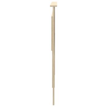 Kopfteil mit Kopfteil Sonoma-Eiche 160 cm Holzwerkstoff