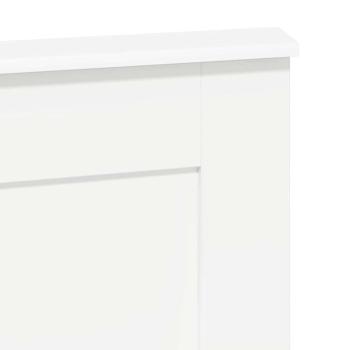 Kopfteil mit Kopfteil Weiß 150 cm Holzwerkstoff