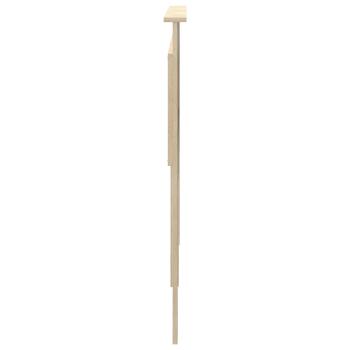Kopfteil mit Kopfteil Sonoma-Eiche 150 cm Holzwerkstoff
