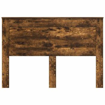 Kopfteil mit Kopfteil Geräucherte Eiche 150 cm Holzwerkstoff