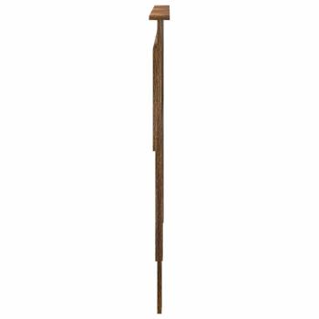Kopfteil mit Kopfteil Geräucherte Eiche 150 cm Holzwerkstoff