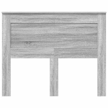 Kopfteil mit Kopfteil Graues Sonoma 135 cm Holzwerkstoff
