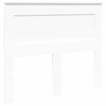 Kopfteil mit Kopfteil Weiß 120 cm Holzwerkstoff