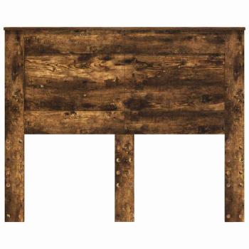 Kopfteil mit Kopfteil Geräucherte Eiche 120 cm Holzwerkstoff