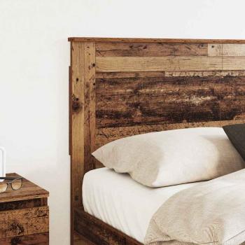 Kopfteil mit Kopfteil Altholz 120 cm Holzwerkstoff