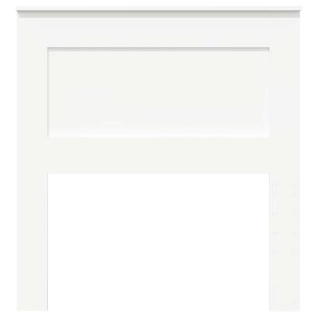 Kopfteil mit Kopfteil Weiß 100 cm Holzwerkstoff