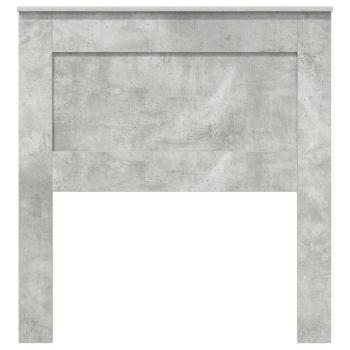 Kopfteil mit Kopfteil Beton Grau 90 cm Holzwerkstoff