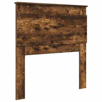 Kopfteil mit Kopfteil Geräucherte Eiche 80 cm Holzwerkstoff