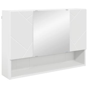 Badezimmermöbel Set 2 pcs Weiß 76,5 x 35 x 64 cm Holzwerkstoff