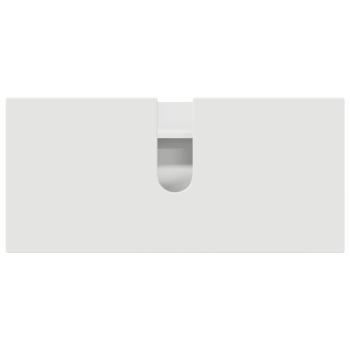 Badezimmermöbel Set 2 pcs Weiß 76,5 x 35 x 64 cm Holzwerkstoff
