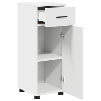 Badezimmermöbel Set 3 pcs Weiß 76,5 x 35 x 64 cm Holzwerkstoff