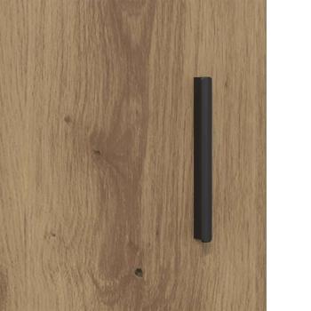 Badezimmermöbel Set mit Tür 3 pcs Artisan-Eiche 60 x 33 x 60 cm