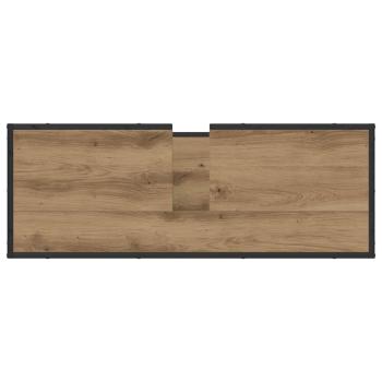 Badezimmermöbel Set mit Tür 3 pcs Artisan-Eiche 90 x 33 x 60 cm