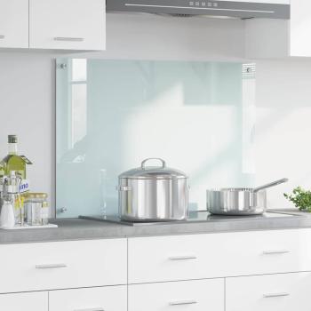 ARDEBO.de - Küchenrückwand Milch 90 x 60 cm Gehärtetes Glas