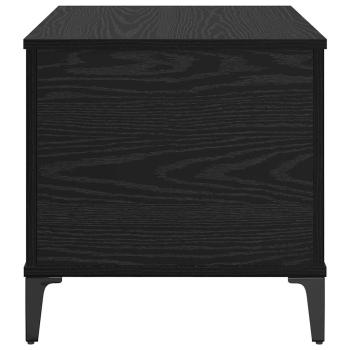 Couchtisch Schwarz Eichen-Optik 60 x 44.5 x 45 cm Holzwerkstoff