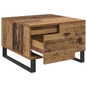 Couchtisch Altholz 55 x 55 x 36,5 cm Holzwerkstoff