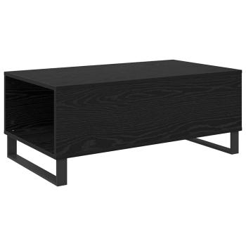 Couchtisch mit Schubladen Schwarz Eichen-Optik Holzwerkstoff