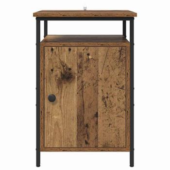 Nachttisch 2 pcs Altholz 40 x 42 x 60cm Holzwerkstoff