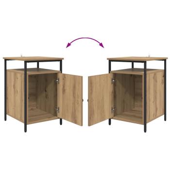 Nachttisch Artisan-Eiche 40 x 42 x 60cm Holzwerkstoff