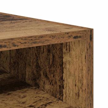 Nachttisch 2 pcs Altholz 40 x 40 x 50 cm Holzwerkstoff