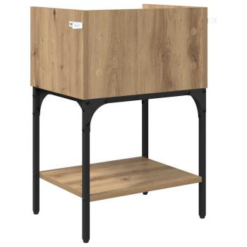 Nachttisch 2 pcs Artisan-Eiche 40 x 29 x 60 cm Holzwerkstoff