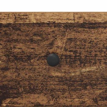 Nachttisch mit Schubladen Altholz 40 x 42 x 55 cm Holzwerkstoff