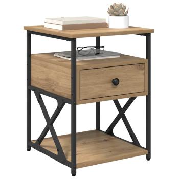 Nachttisch Artisan-Eiche 40 x 42 x 55 cm Holzwerkstoff