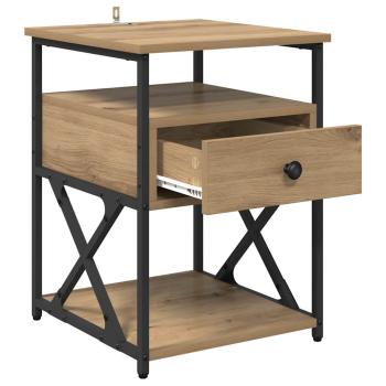 Nachttisch Artisan-Eiche 40 x 42 x 55 cm Holzwerkstoff