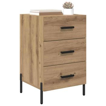 Nachttisch Artisan-Eiche 40 x 40 x 66 cm Holzwerkstoff